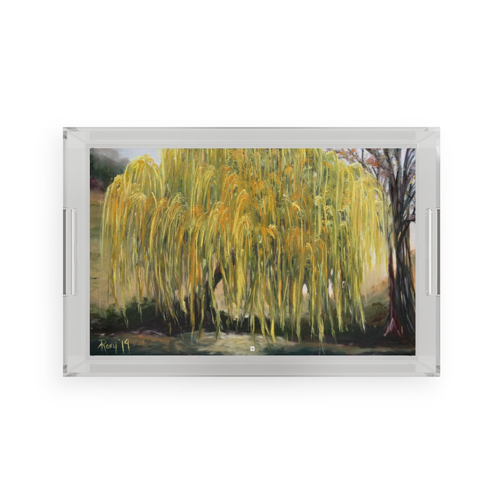 "The Willow Tree"  Acrylic Tray