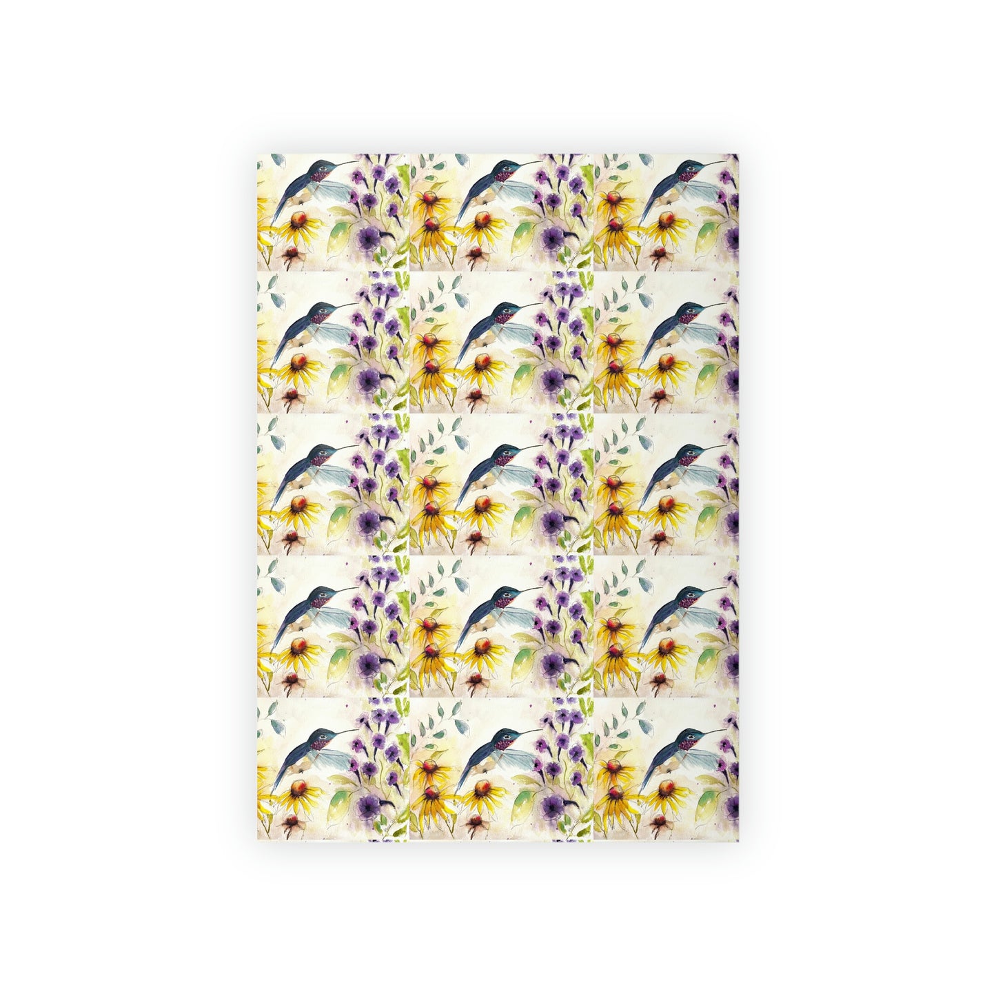 Papier d'emballage cadeau Happy Colibri 1pc