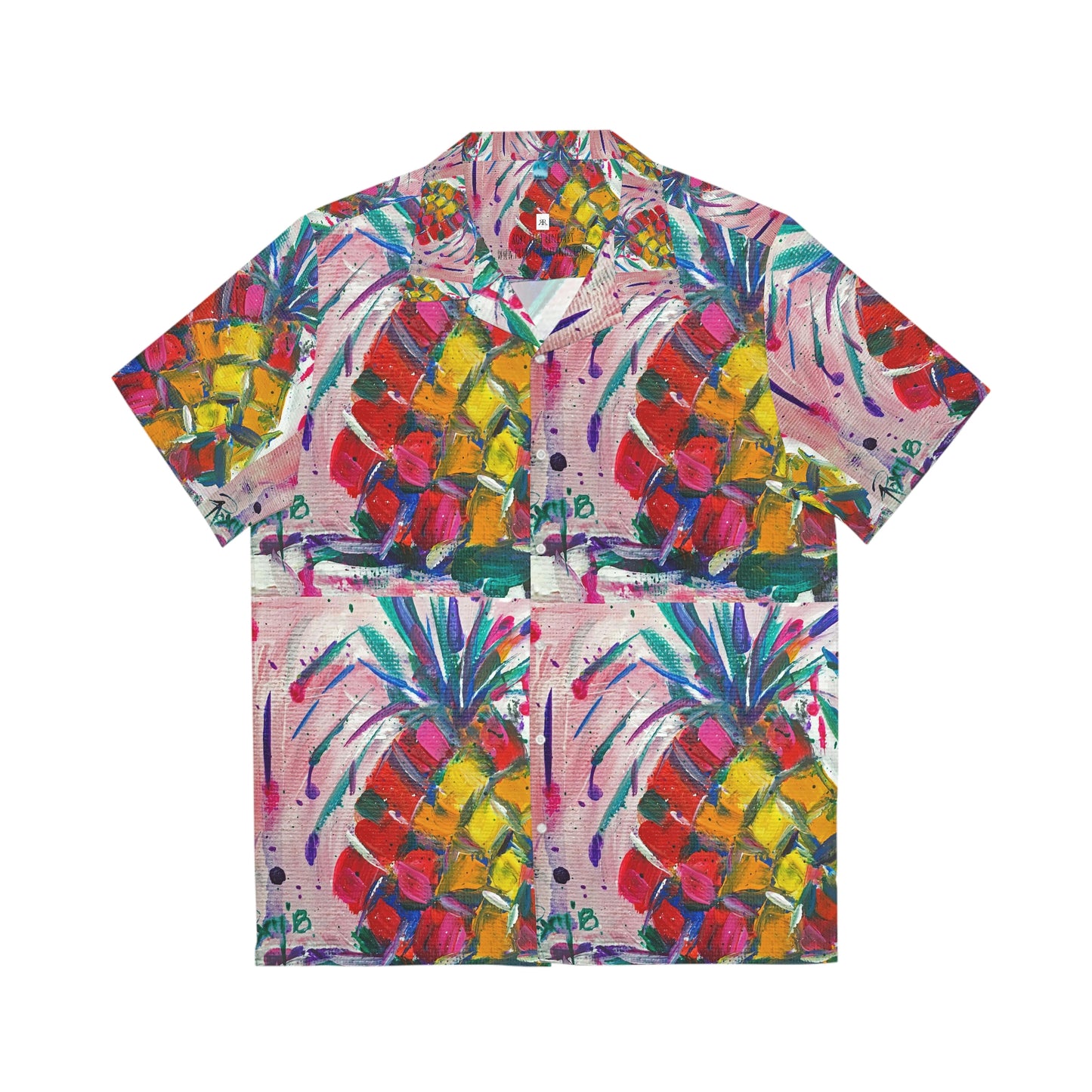 Pina Colada Pineapple Men's Hawaiian Shirt