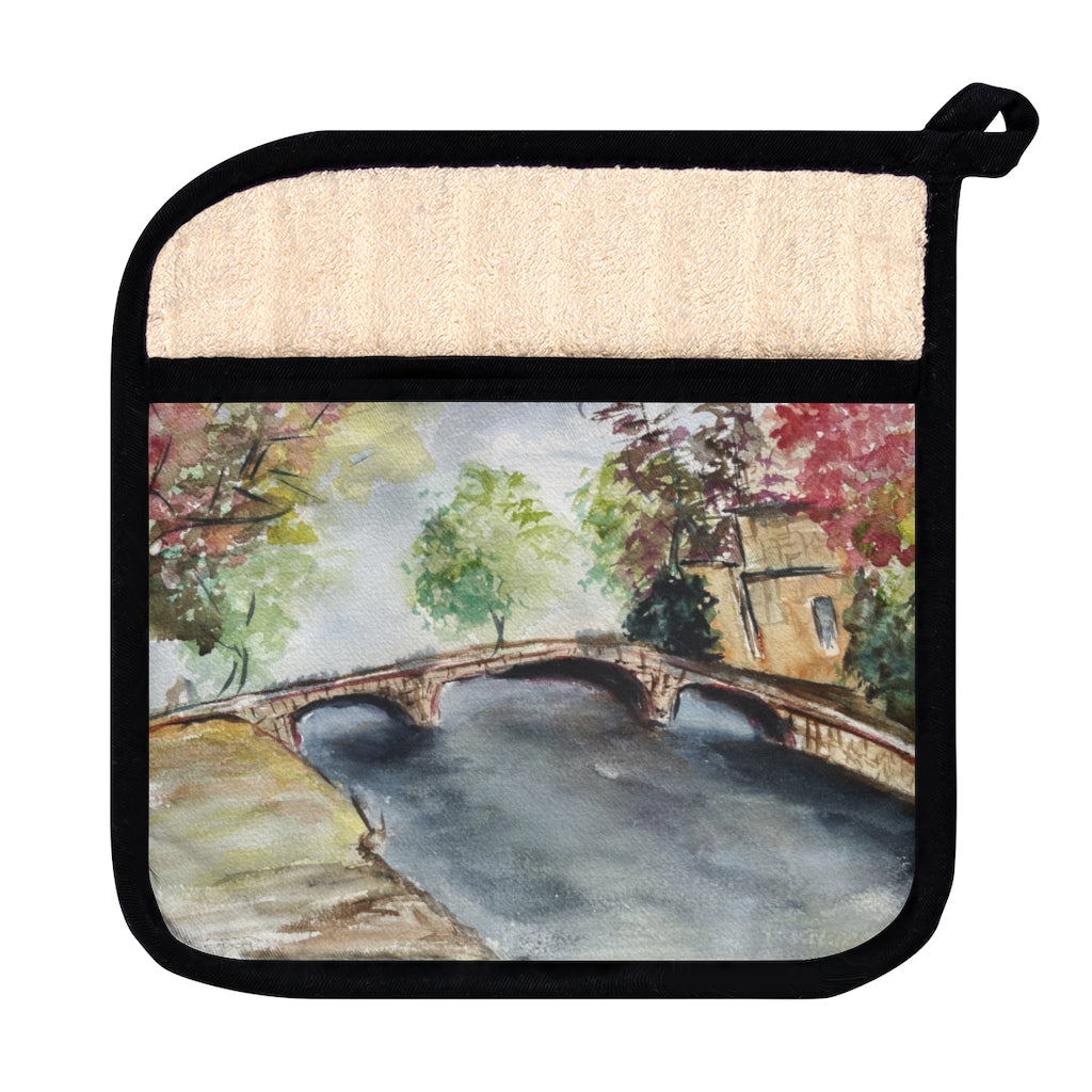 Bourton on the Water Cotswolds Pot Holder