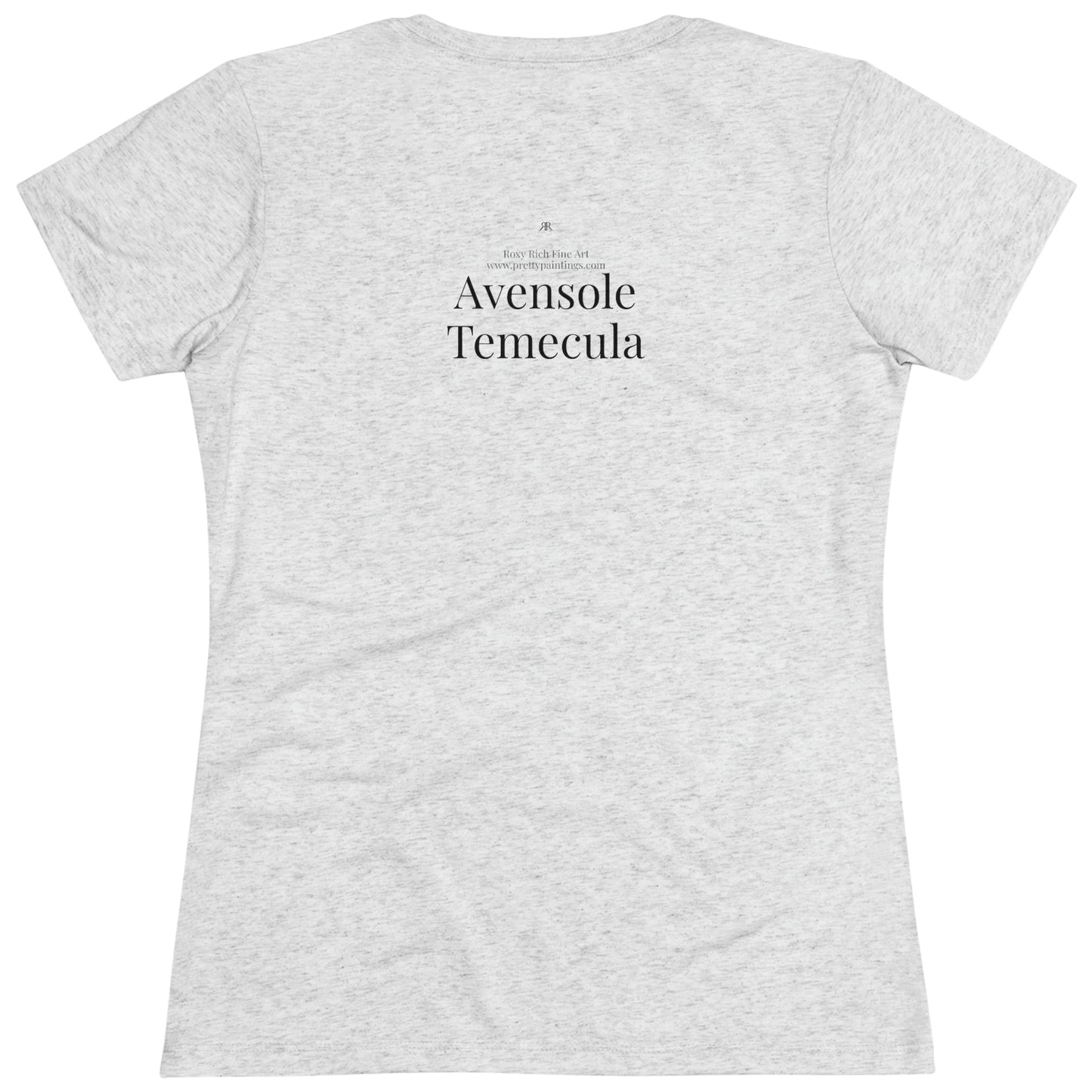 Avensole Vineyard and Winery Temecula Tee-shirt Triblend ajusté pour femmes