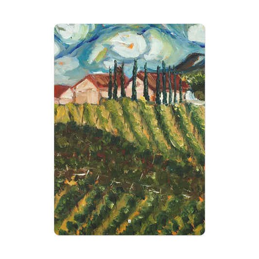 Avensole Vineyard and Winery Poker Cards/Playing Cards