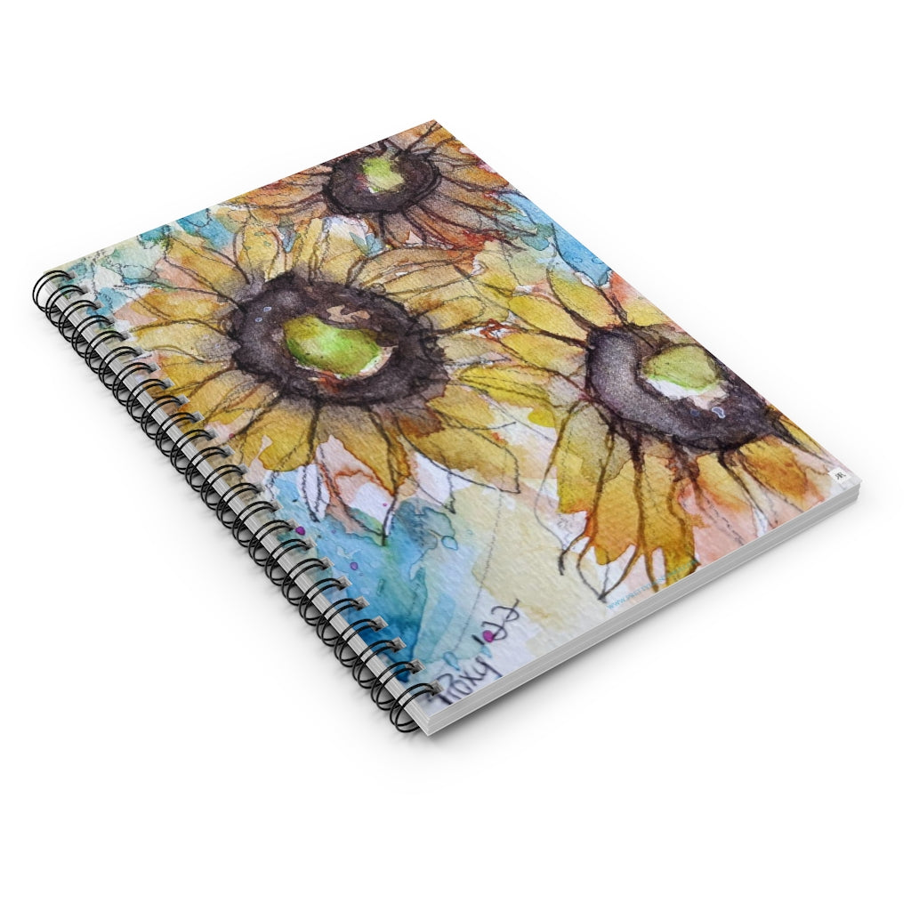 Sunflowers Spiral Notebook