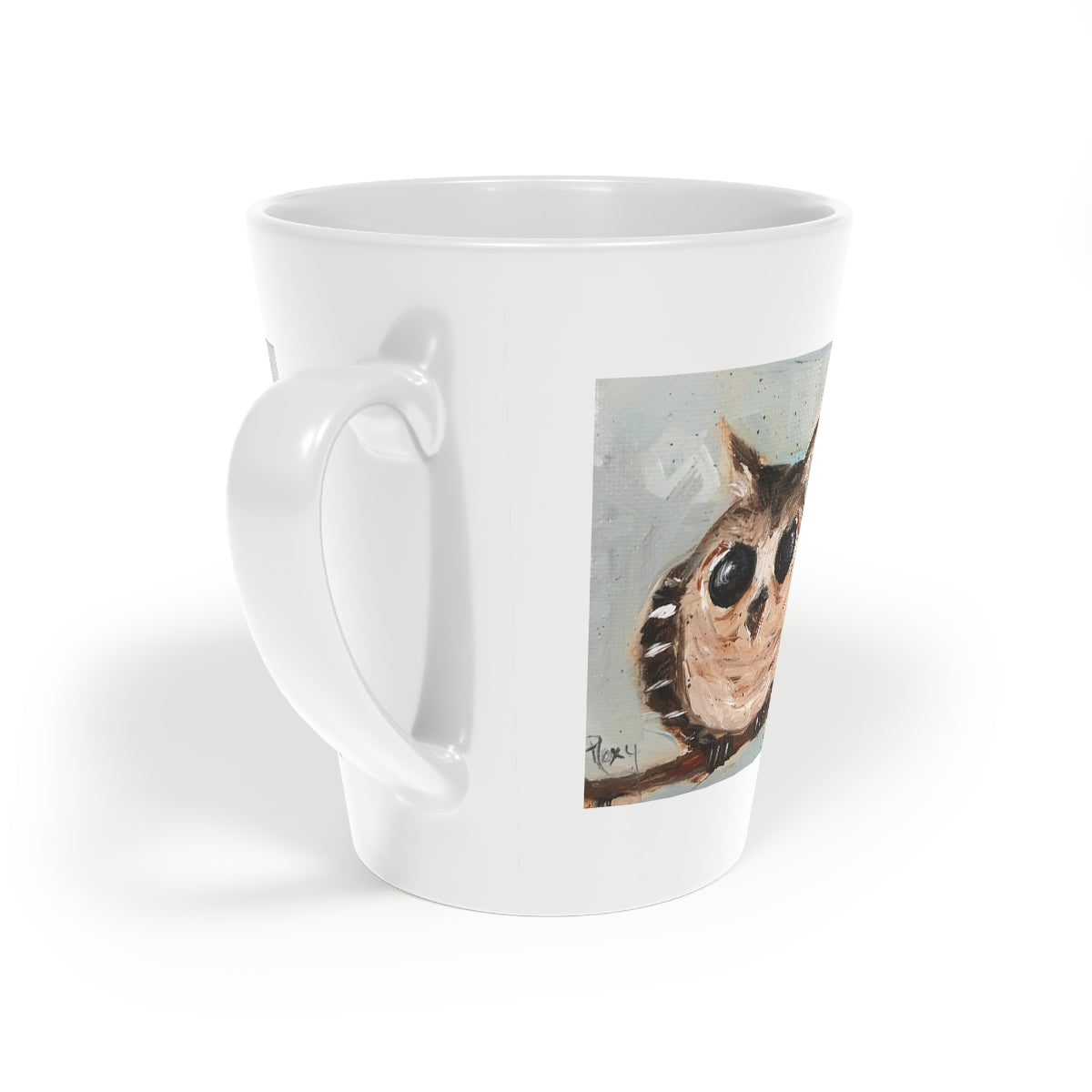 Baby Owl  Latte Mug, 12oz