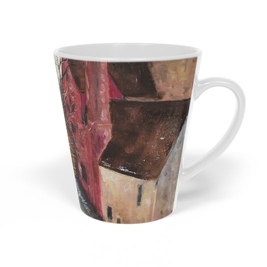 The Old Mill (Lower Slaughter) Cotswolds  Latte Mug, 12oz