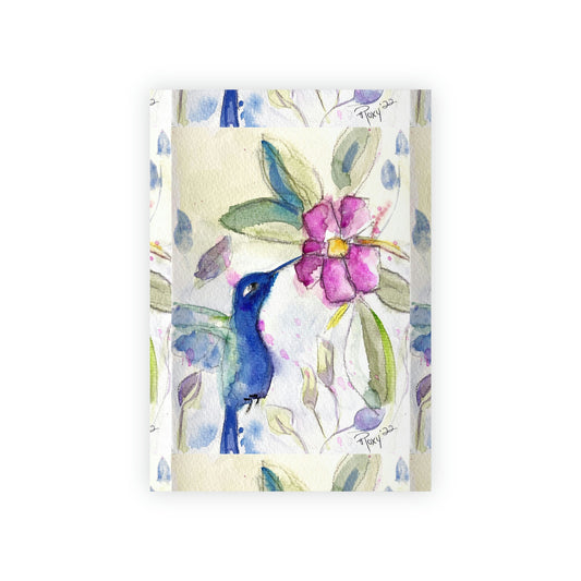 Hummingbird in Spring Gift Wrapping Paper  1pc