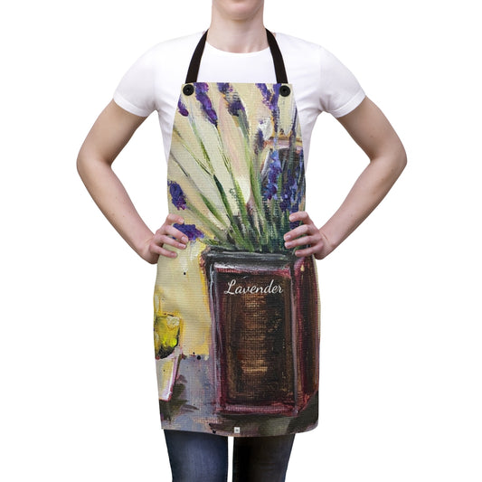 Lavender and Lemons Apron