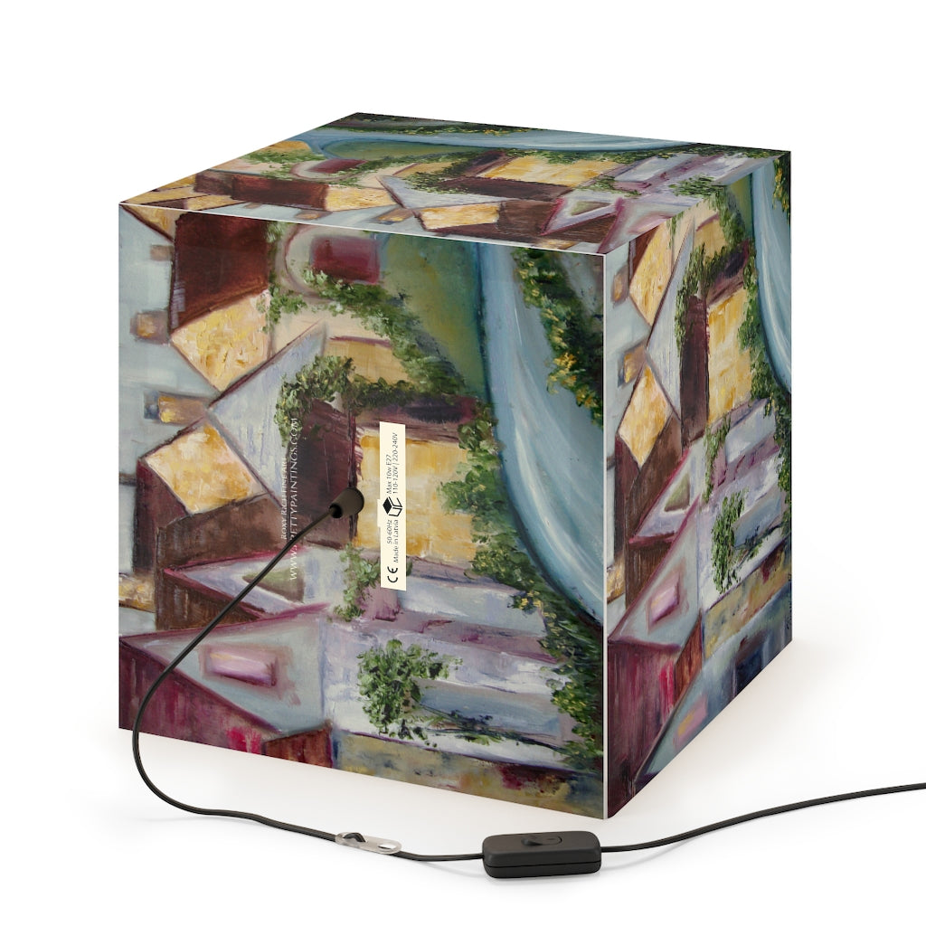 Arlington Row, Cotswolds Cube Lamp