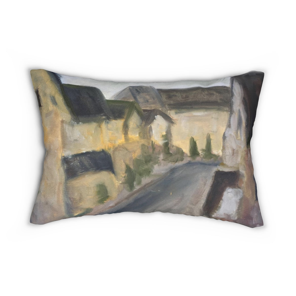 Lower Slaughter Cotswolds Lumbar Pillow