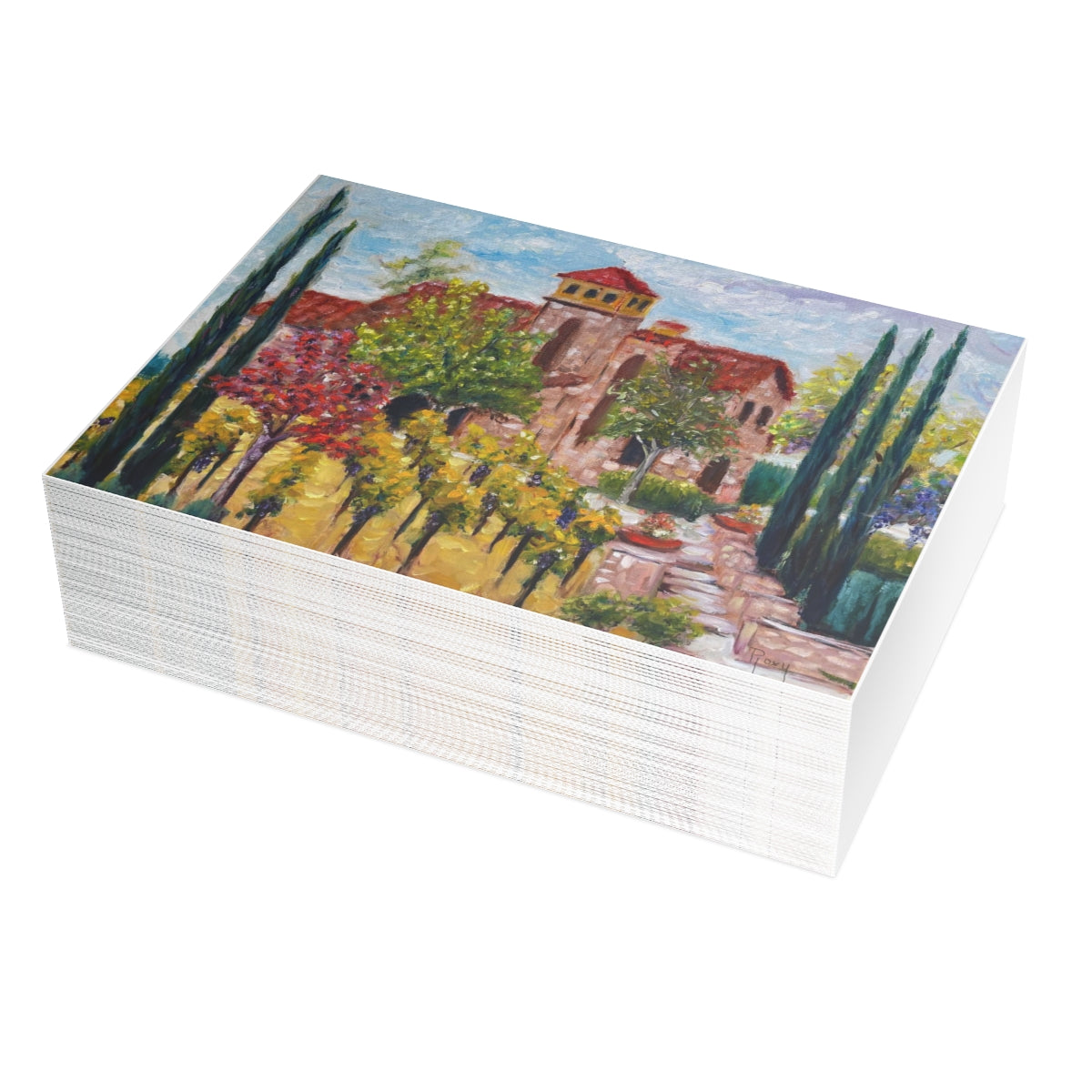 Cartes de vœux du vignoble et de la cave de Lorimar