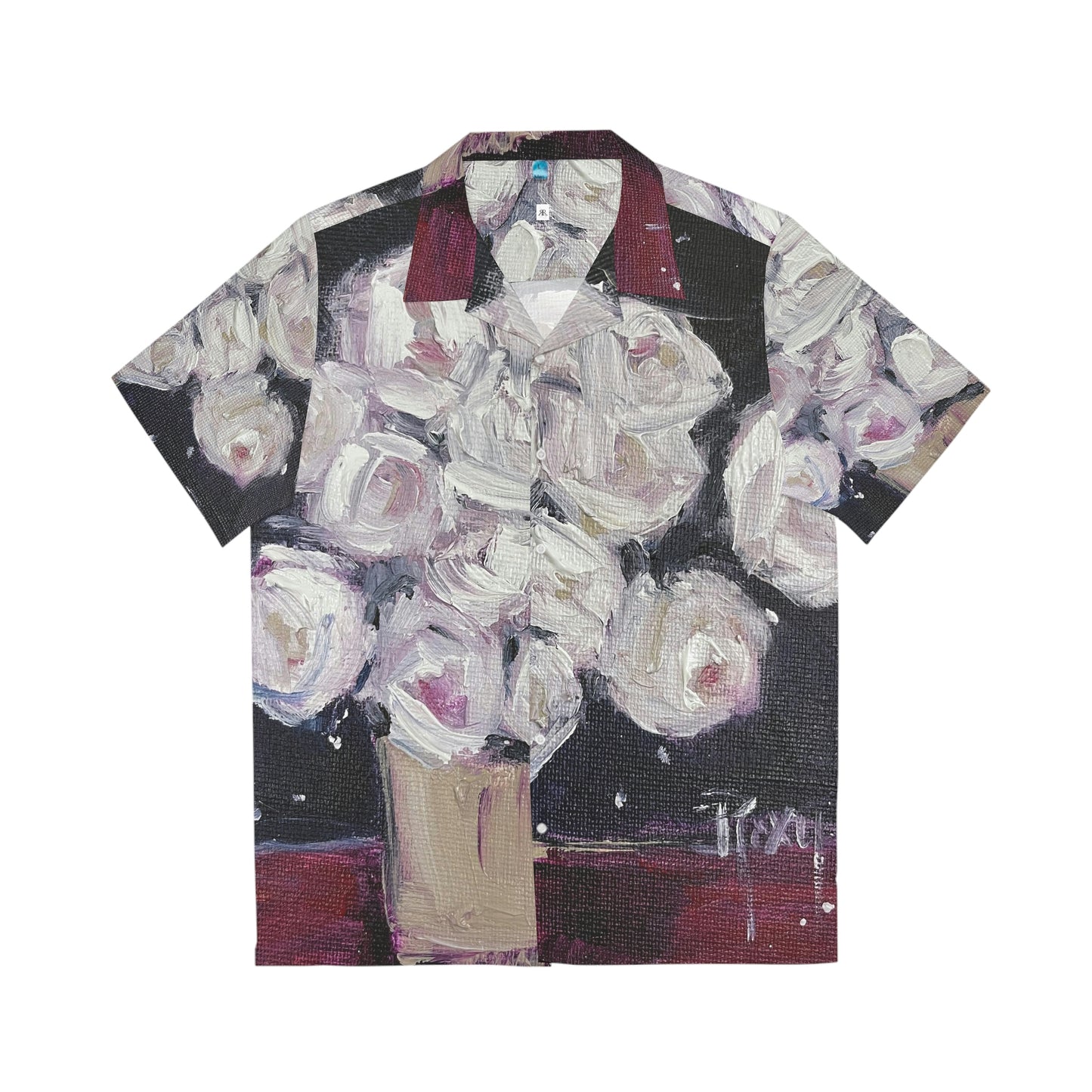 Midnight Roses Men's Hawaiian Shirt