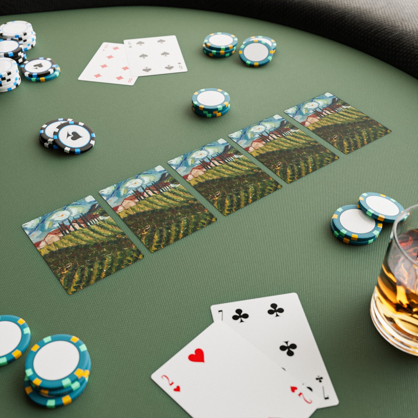 Cartes de poker/cartes à jouer Avensole Vineyard and Winery