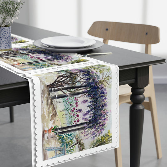 Wisteria at Somerset Table Runner