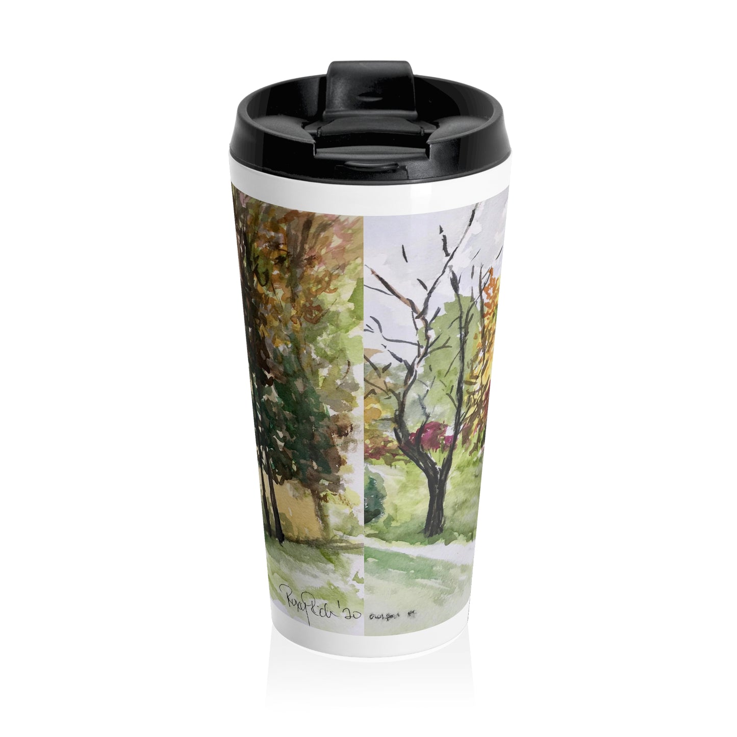 Woodwells Cottage at Owlpen Manor Cotswolds Stainless Steel Travel Mug