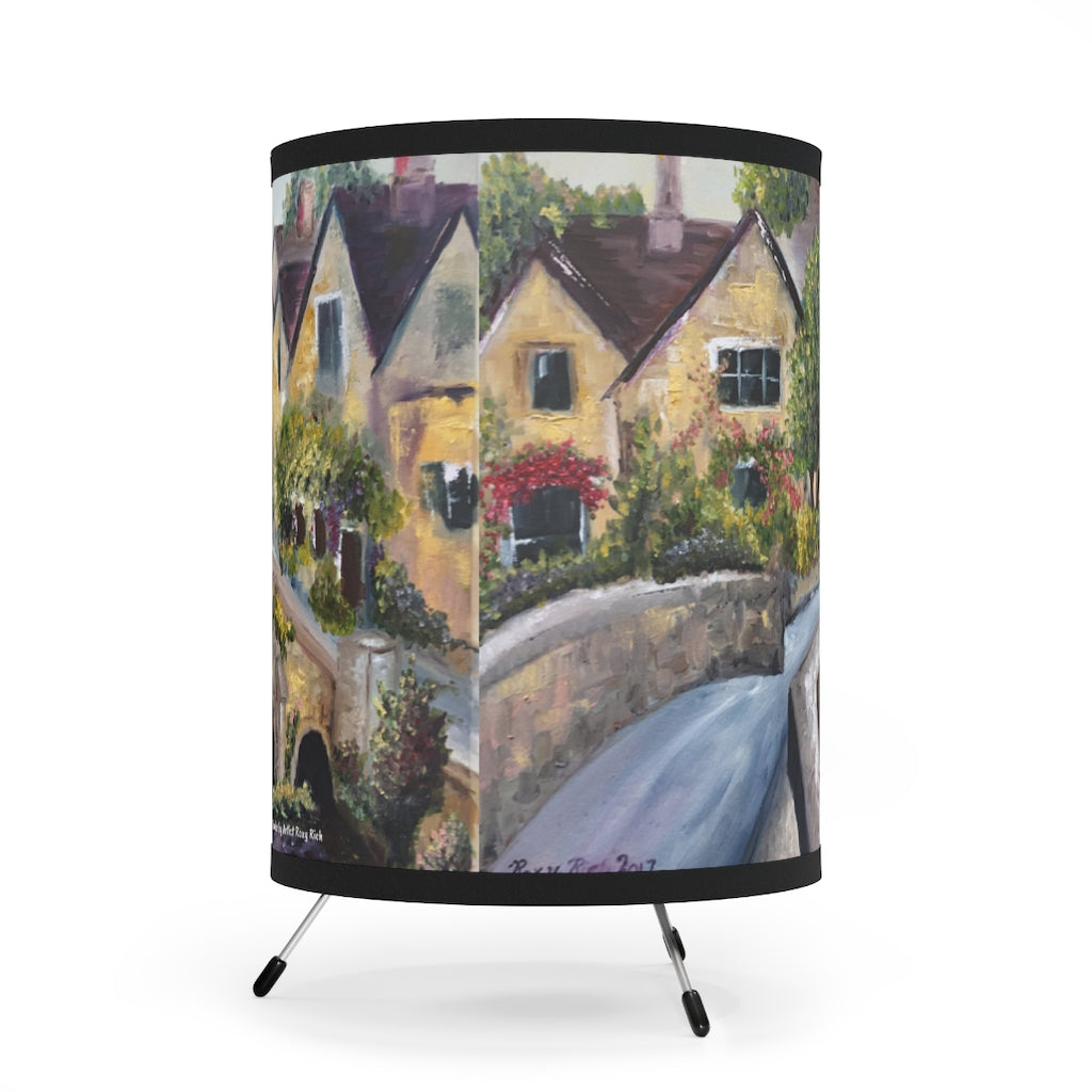 Castle Combe Cotswolds Tripod Lamp