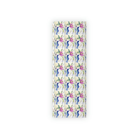 Hummingbird in Spring (Smaller Printed Pattern) Gift Wrapping Paper  1pc