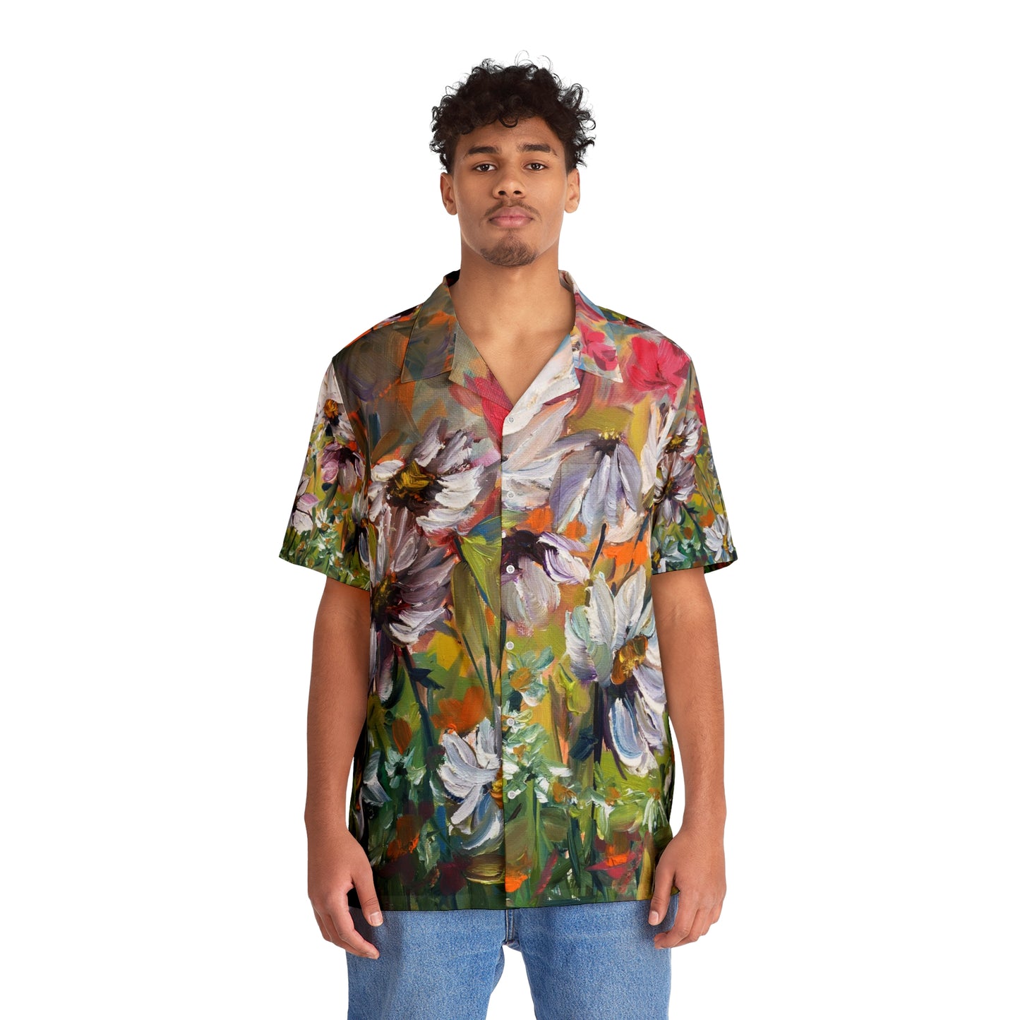 Daisy Garden Men's Hawaiian Shirt
