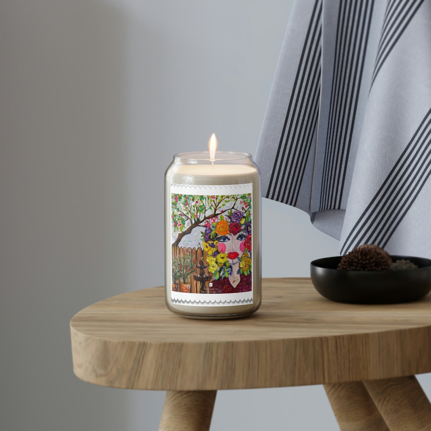 Birds and Blossoms Scented Candle, 13.75oz