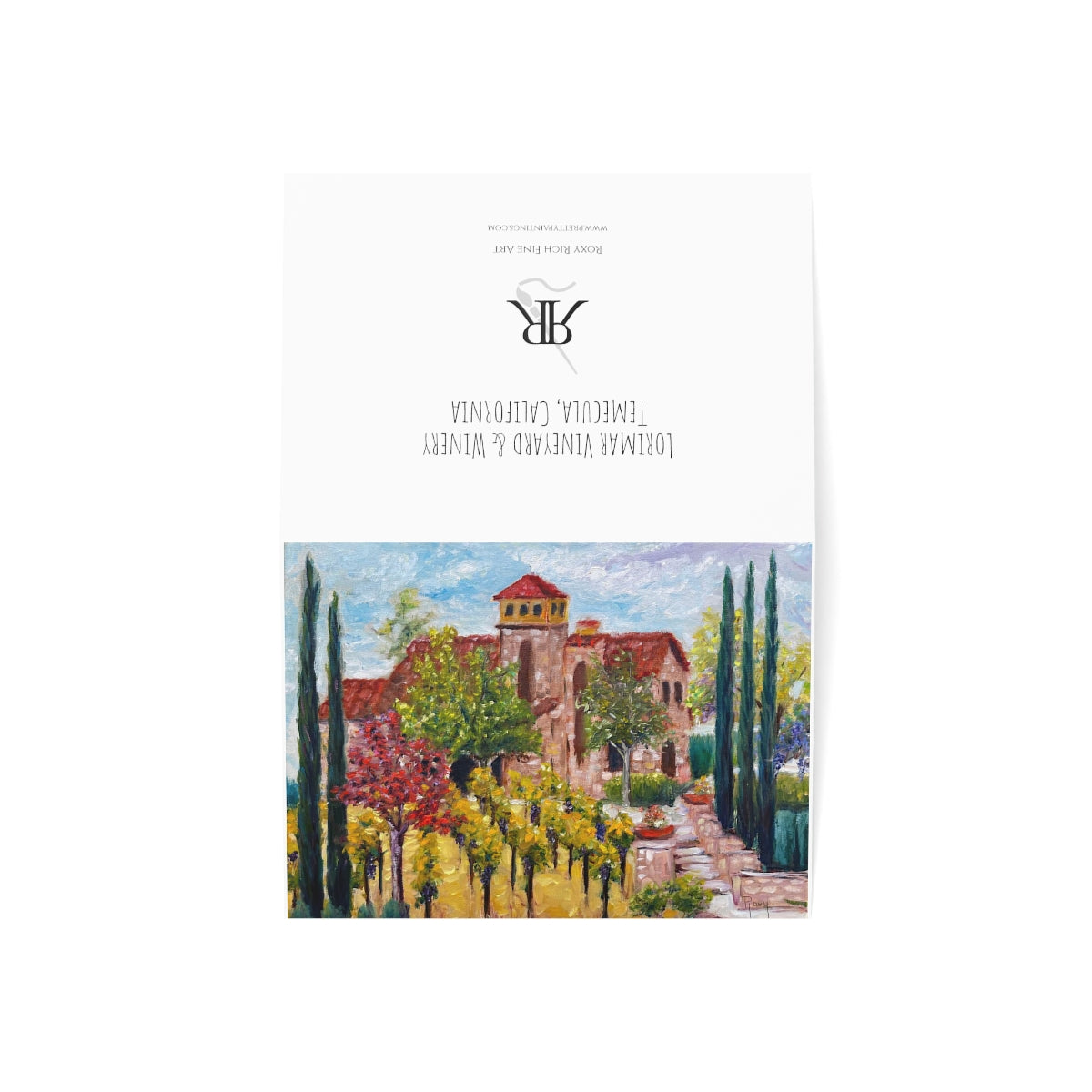 Lorimar Vineyard & Winery Greeting Cards