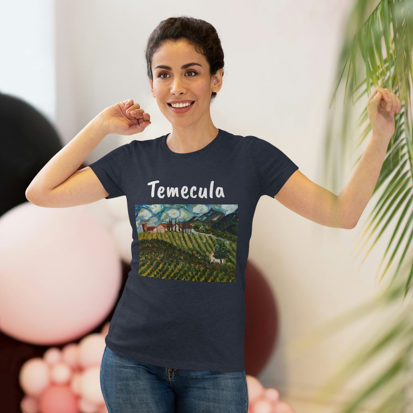 Avensole Vineyard and Winery Temecula Tee-shirt Triblend ajusté pour femmes