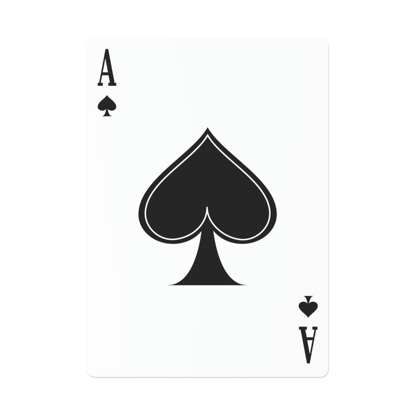 Dame aux iris Cartes de poker/Cartes à jouer