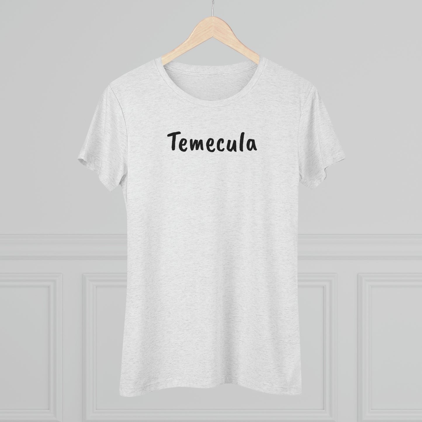 Wine Country Temecula Women's fitted Triblend Tee  tee shirt