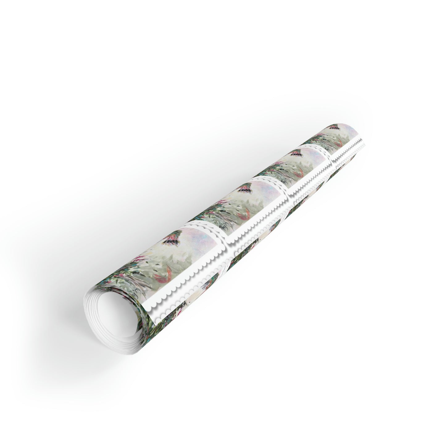 Hummingbird with Fuchsias Gift Wrapping Paper  1pc