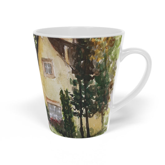 Woodwells at Owlpen Manor Cotswolds  Latte Mug, 12oz