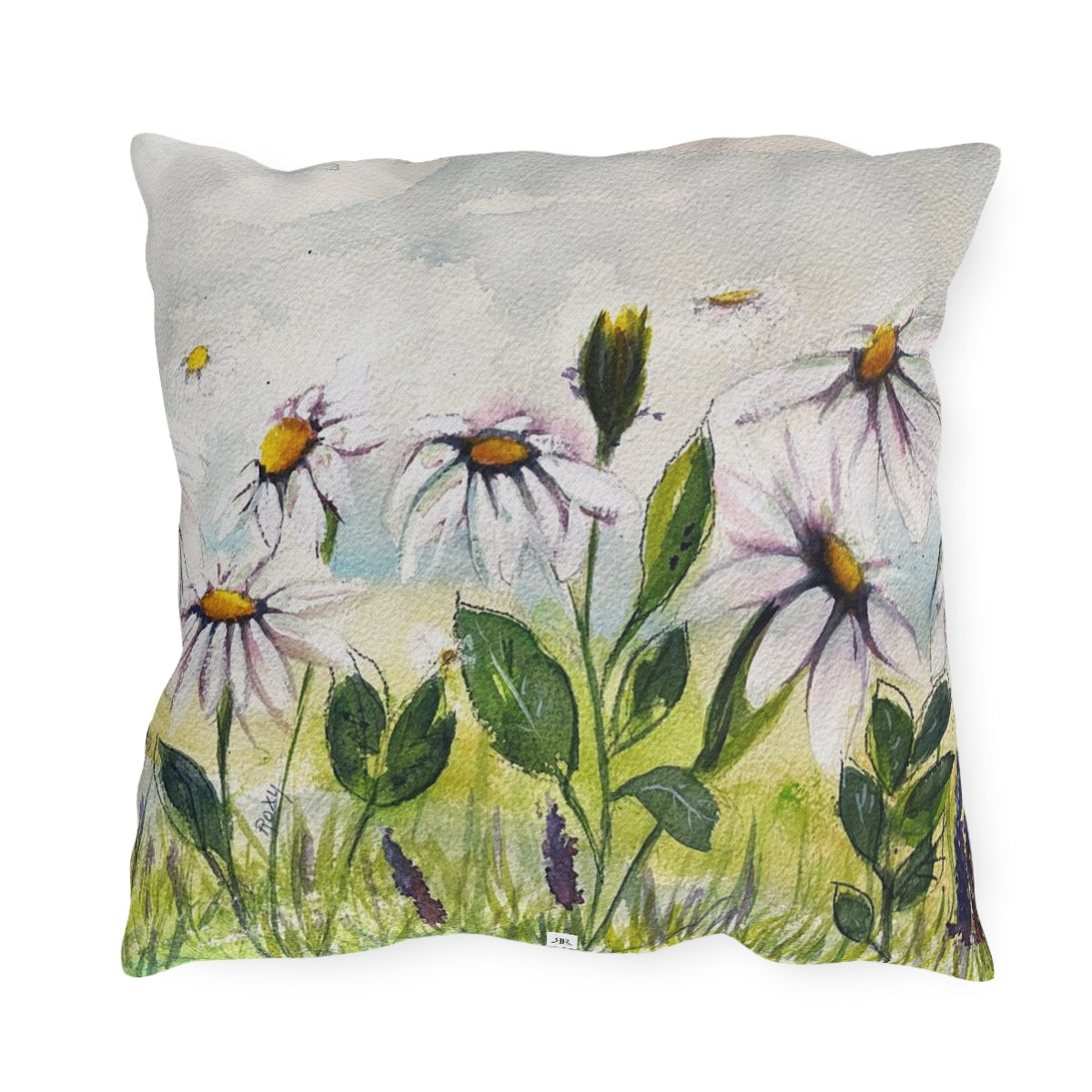 Daisy Meadow Outdoor Pillows