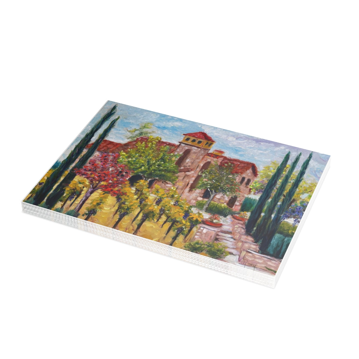 Cartes de vœux du vignoble et de la cave de Lorimar