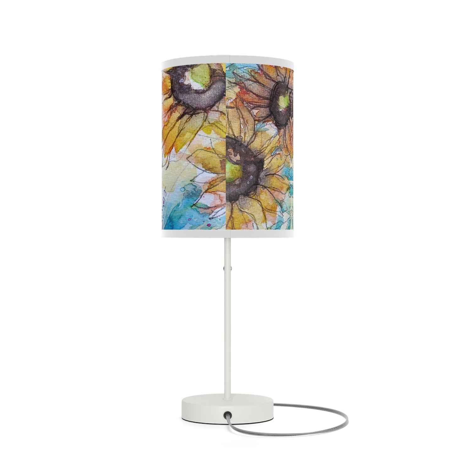 Sunflowers Lamp on a Stand, US|CA plug