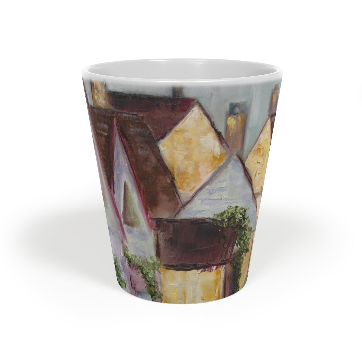 Arlington Row Bilbury Cotswolds  Latte Mug, 12oz