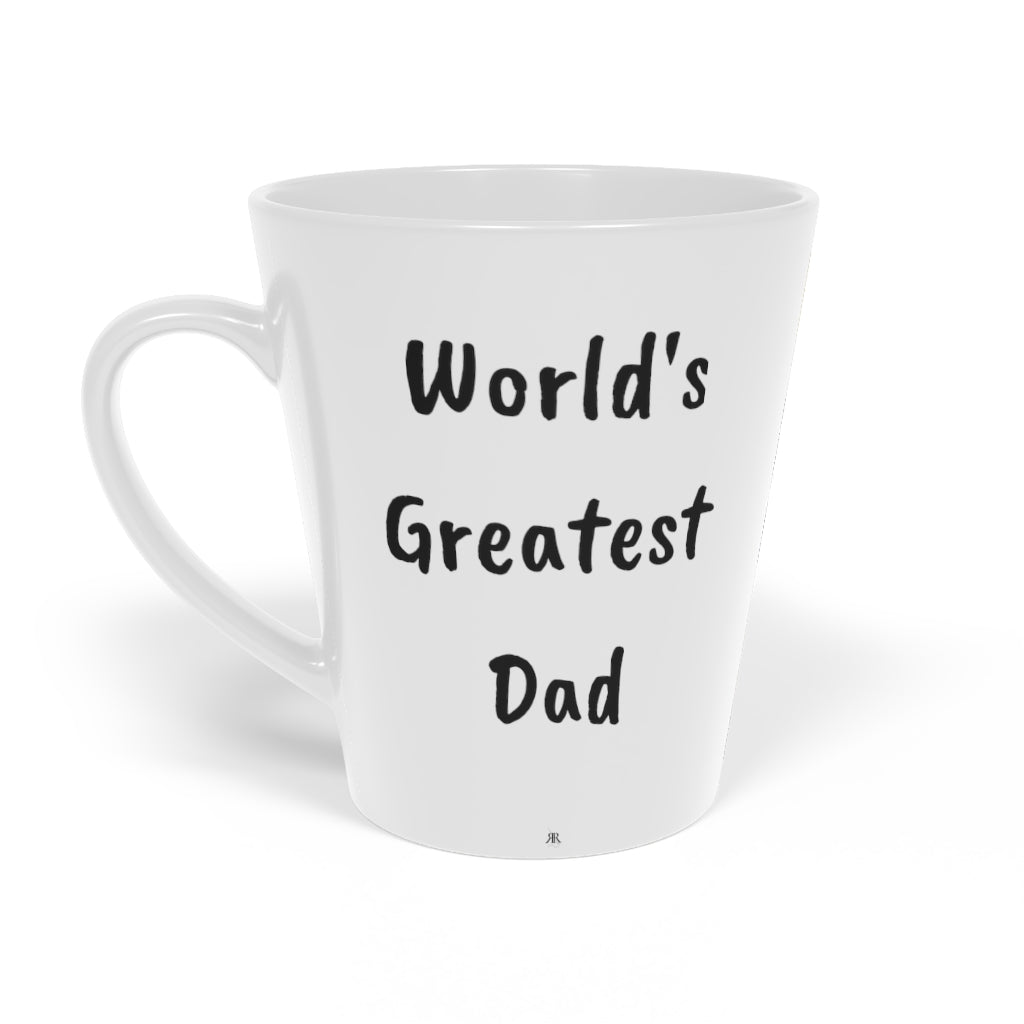 Father's Day Mug "World's Greatest Dad" with Original Rooster painting printed on it. 12oz