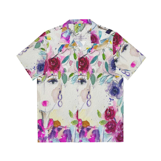 Camisa hawaiana para hombre Haute Couture Hummingbird