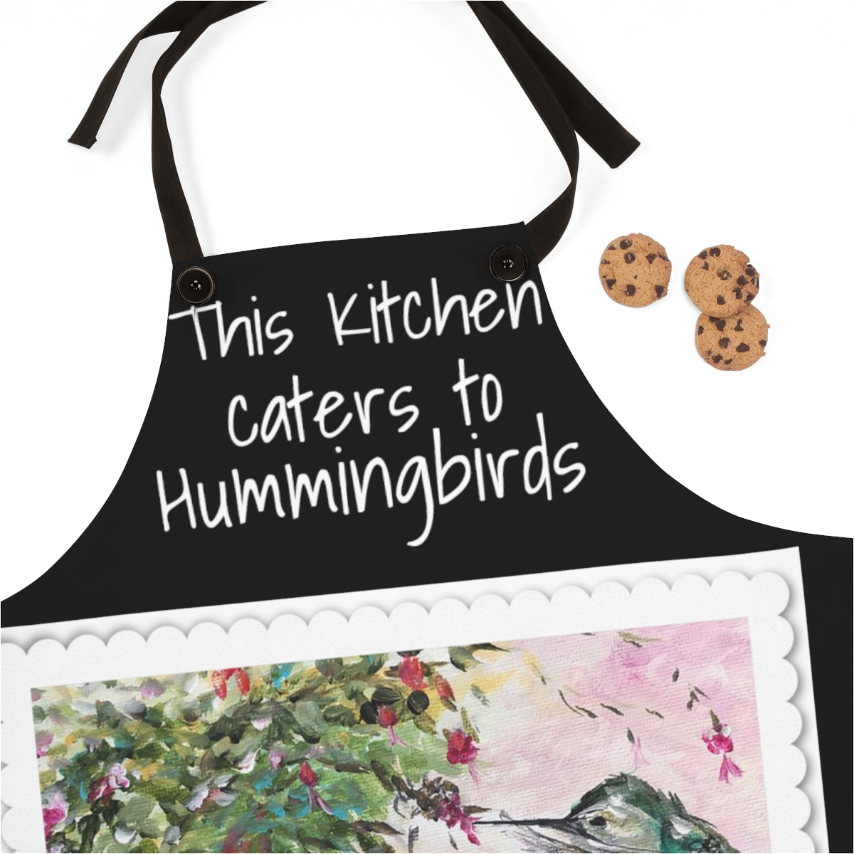 This kitchen caters to hummingbirds Apron