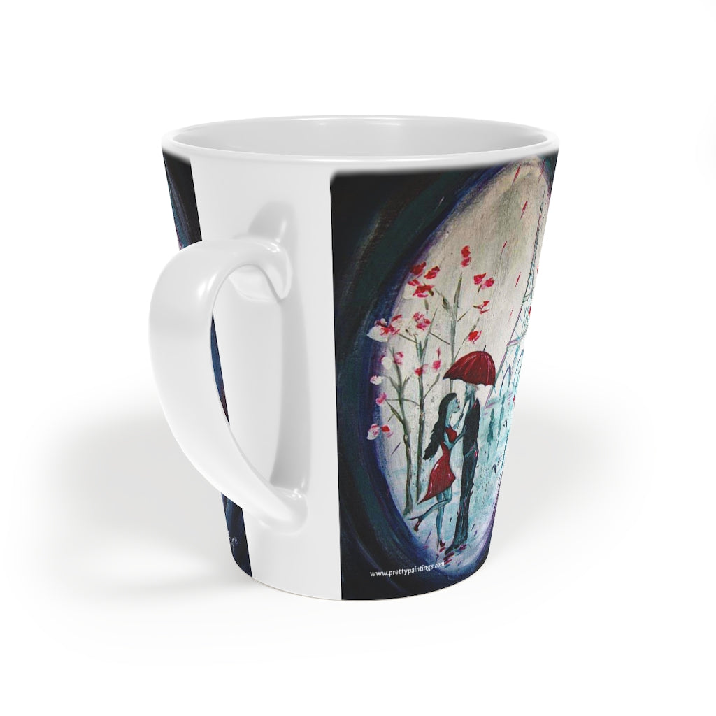 Je n'ai d'yeux que pour toi, tasse à latte, 12 oz