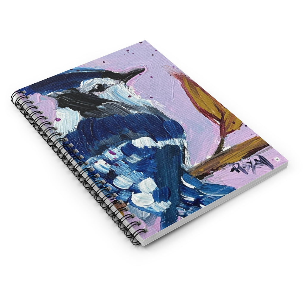 Blue Jay Spiral Notebook
