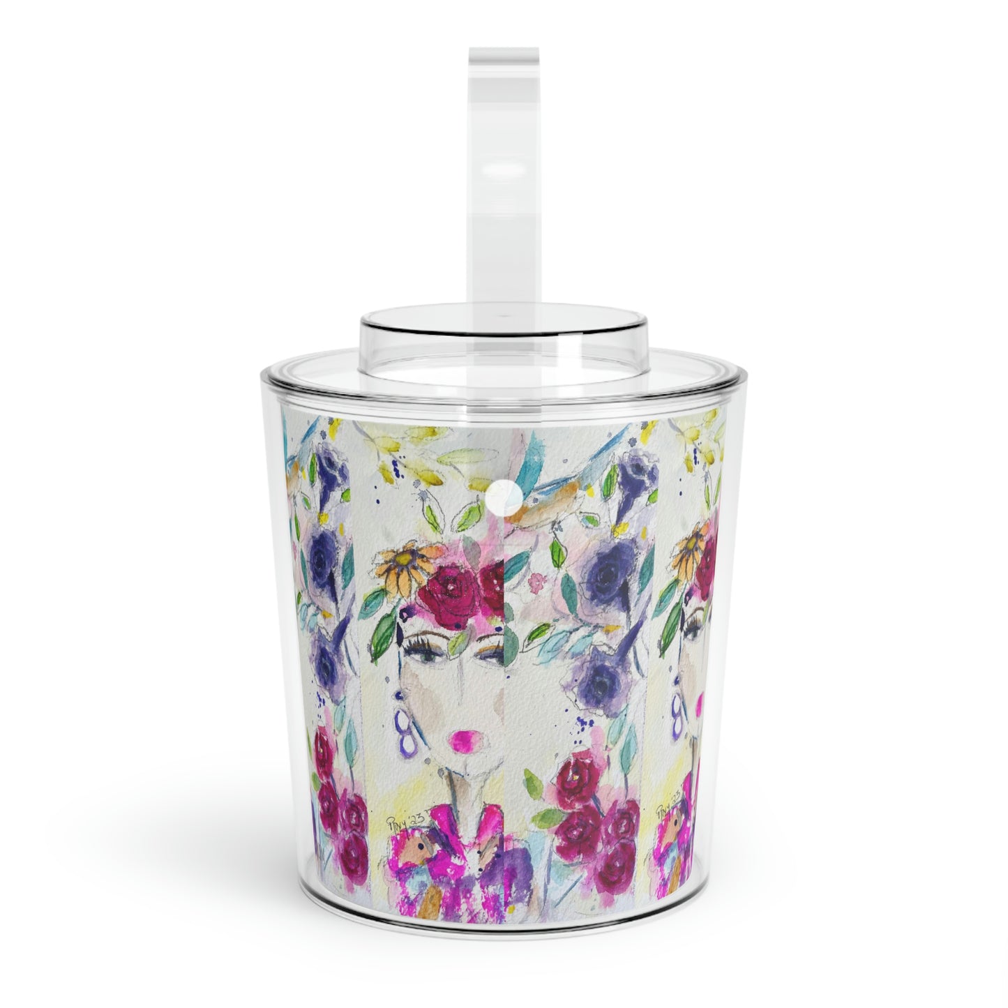 Haute Couture Hummingbird Ice Bucket