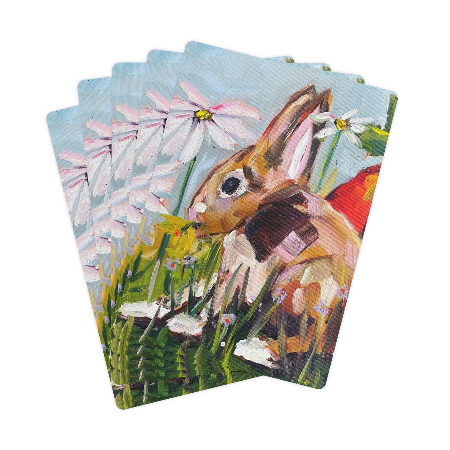 Bunny in the Garden Poker Cards/Playing Cards