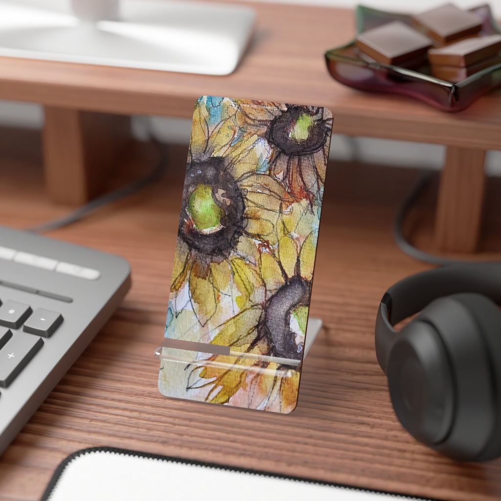 Sunflowers  Cell Phone Stand