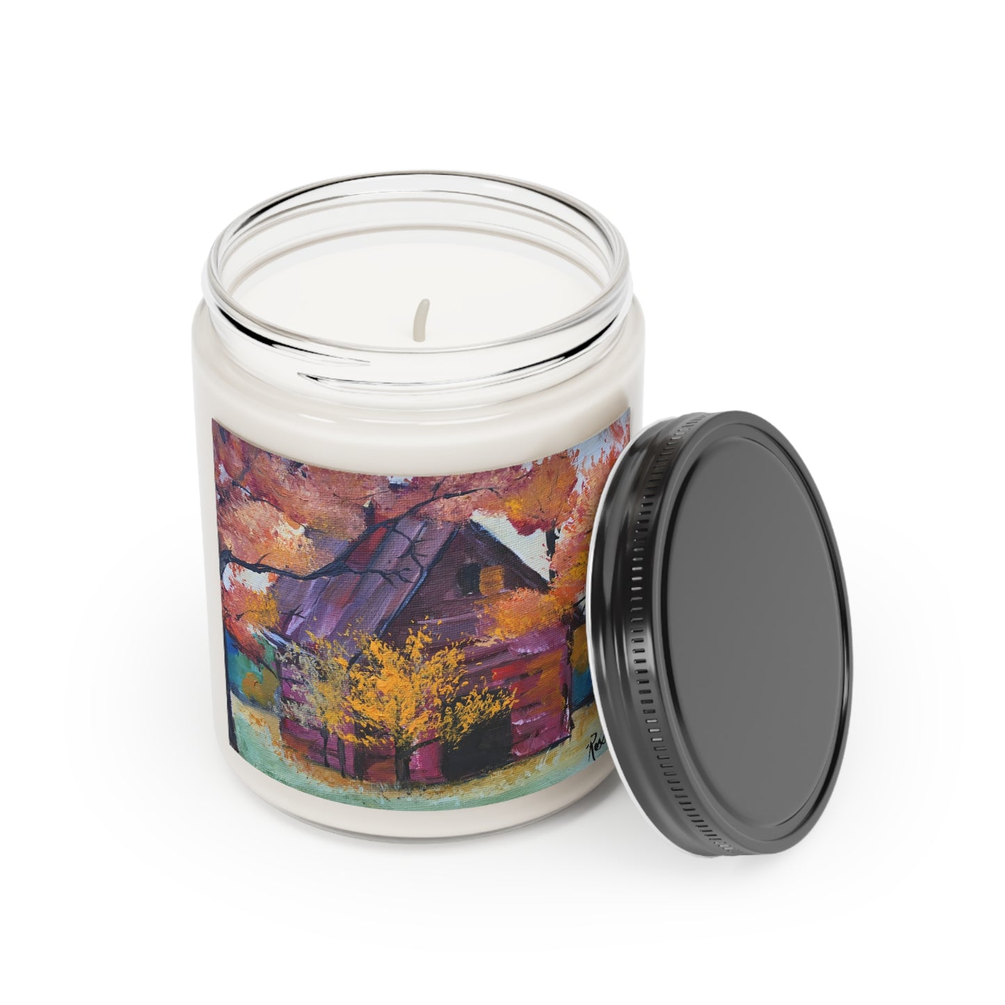 Country Red Barn Candle