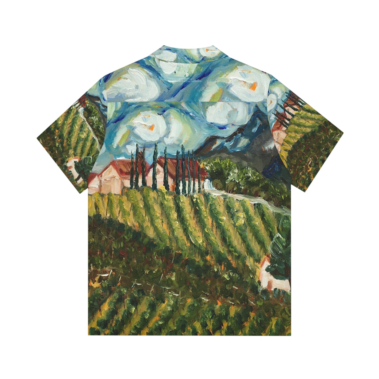 Chemise hawaïenne pour hommes Avensole Vineyard and Winery Temecula