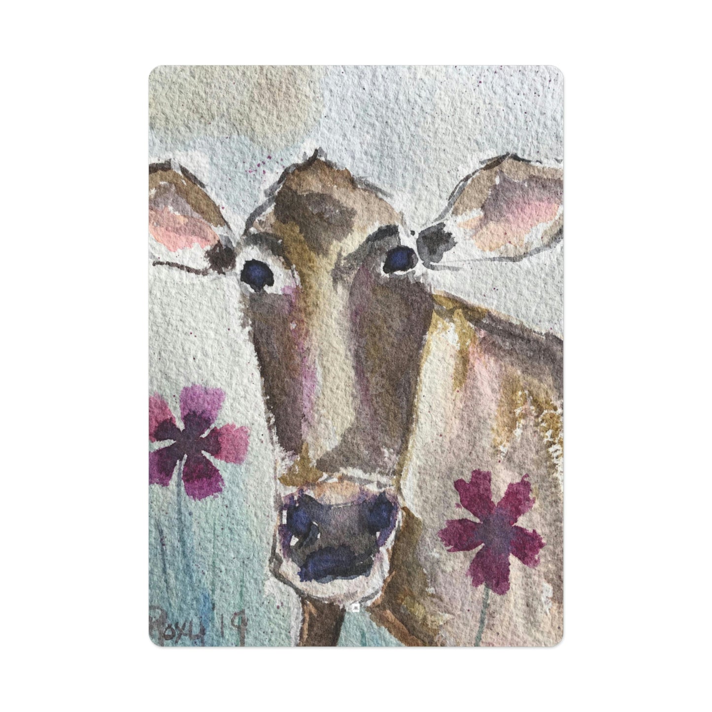 Petals -Whimsical Cow- Poker Cards/Playing Cards