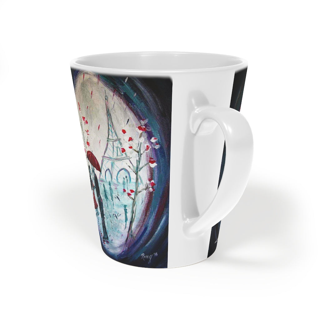 Je n'ai d'yeux que pour toi, tasse à latte, 12 oz