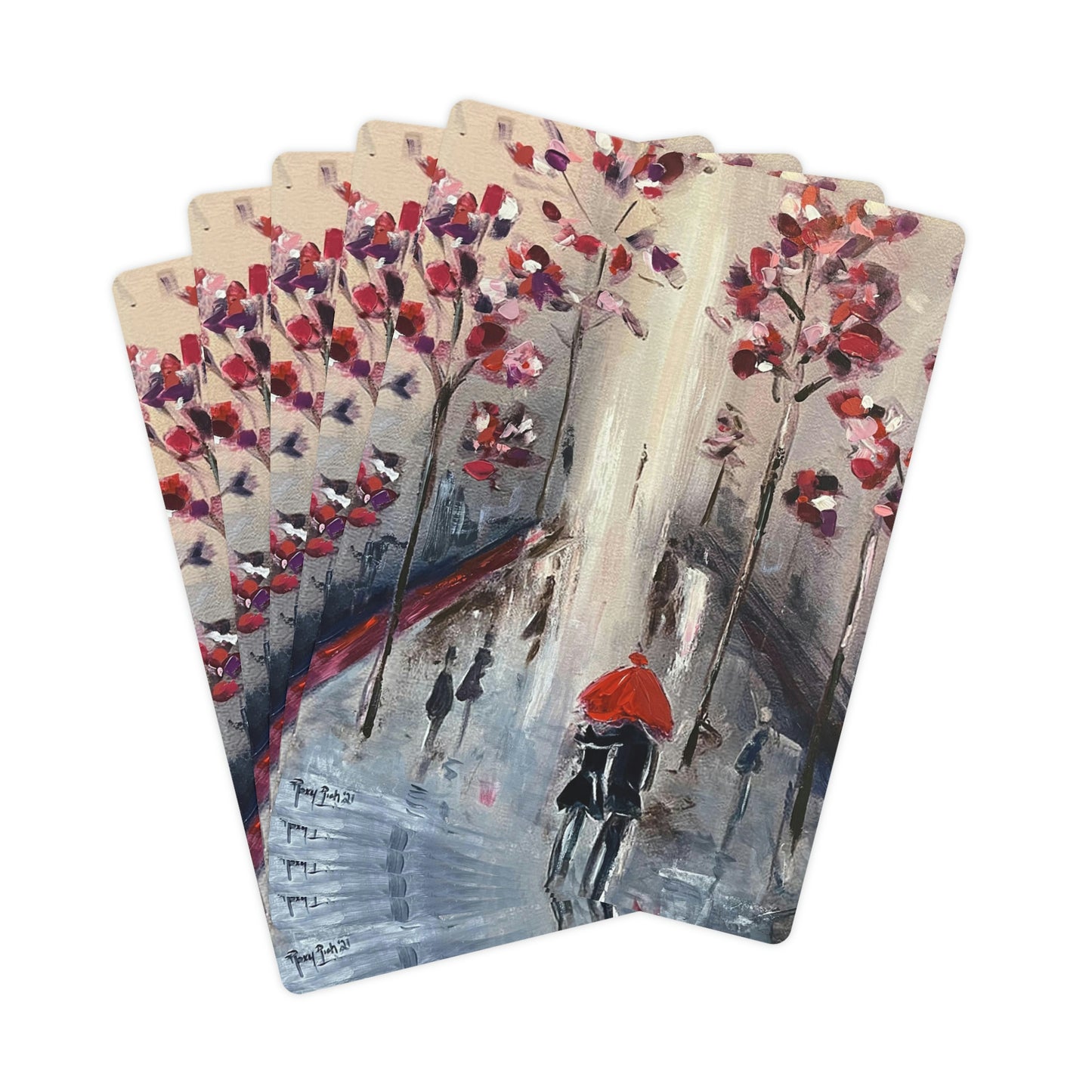 Strolling in Paris Poker Cards/Playing Cards