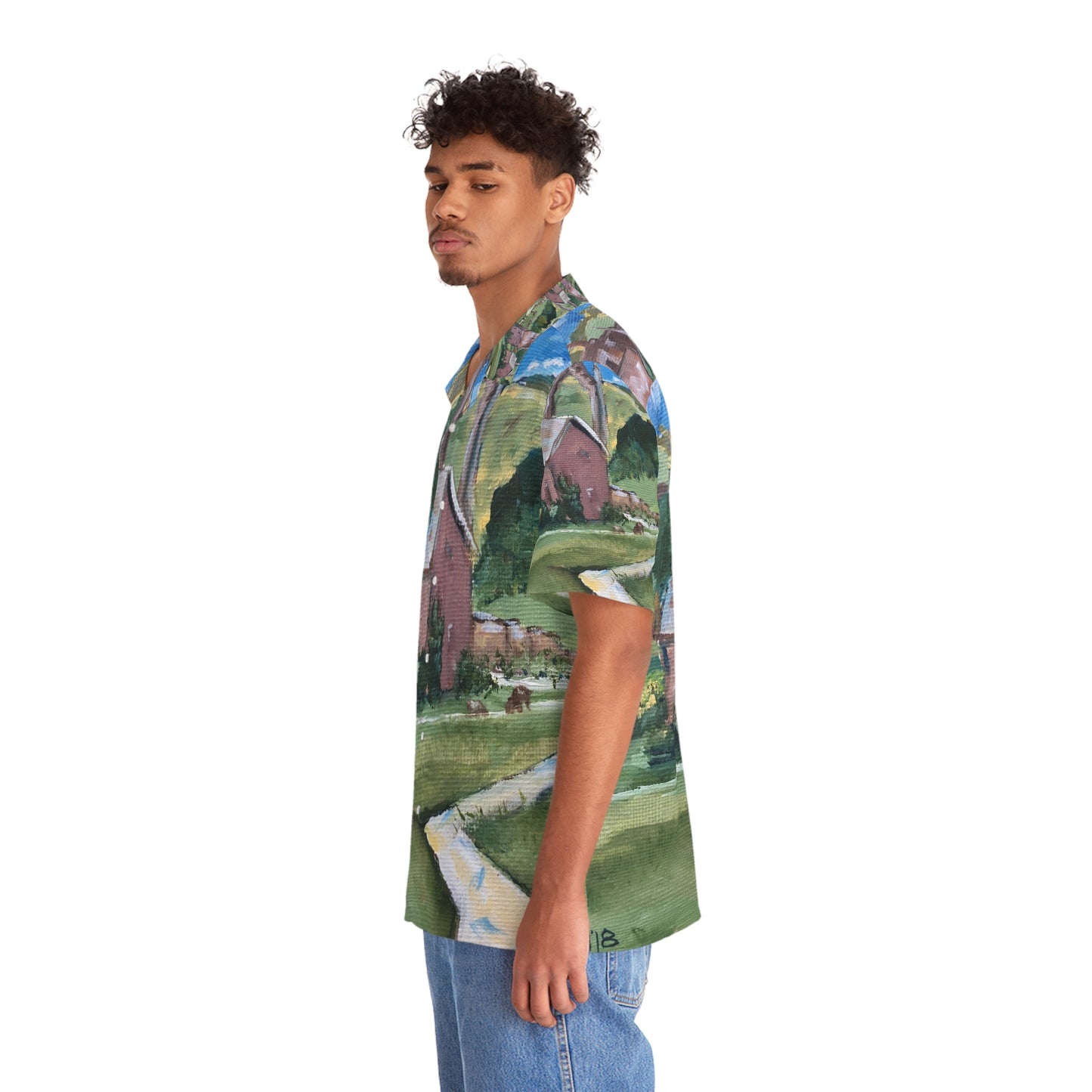 Camisa hawaiana Bolton Abbey para hombre