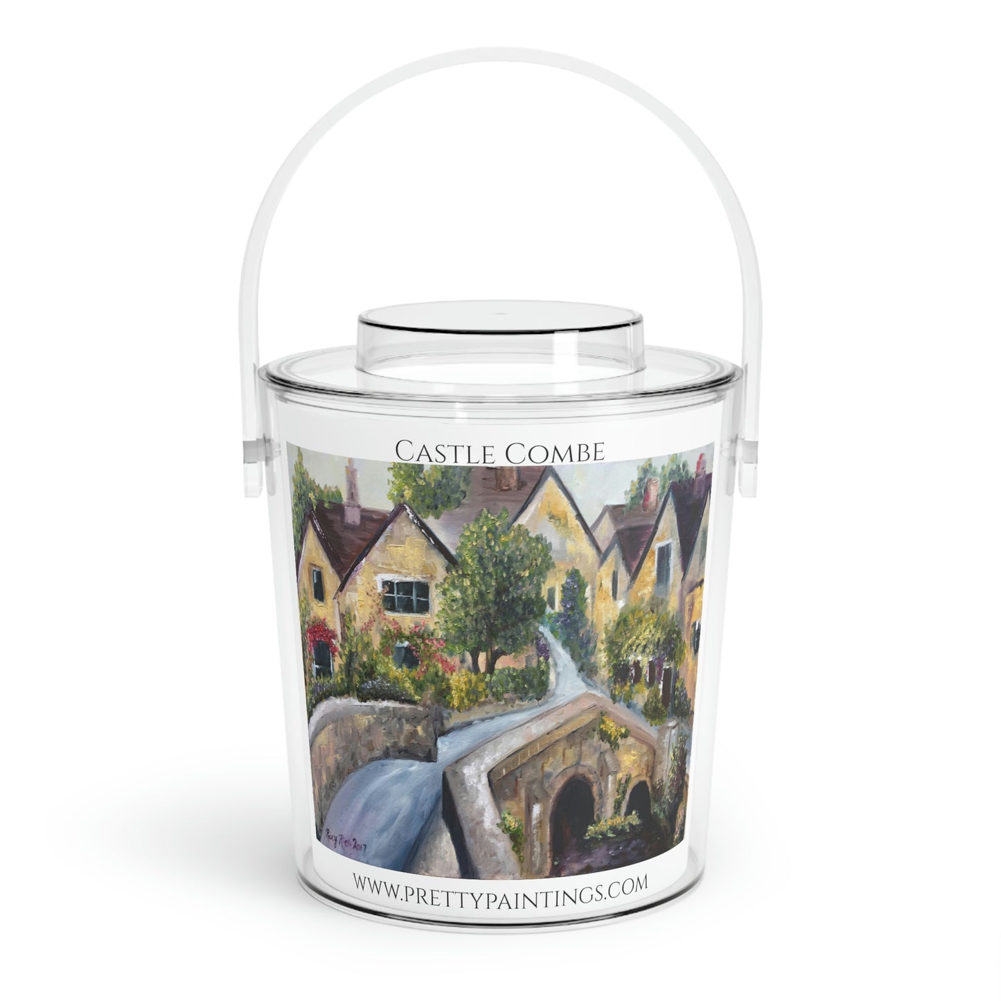 Castle Combe Cotswolds Ice Bucket