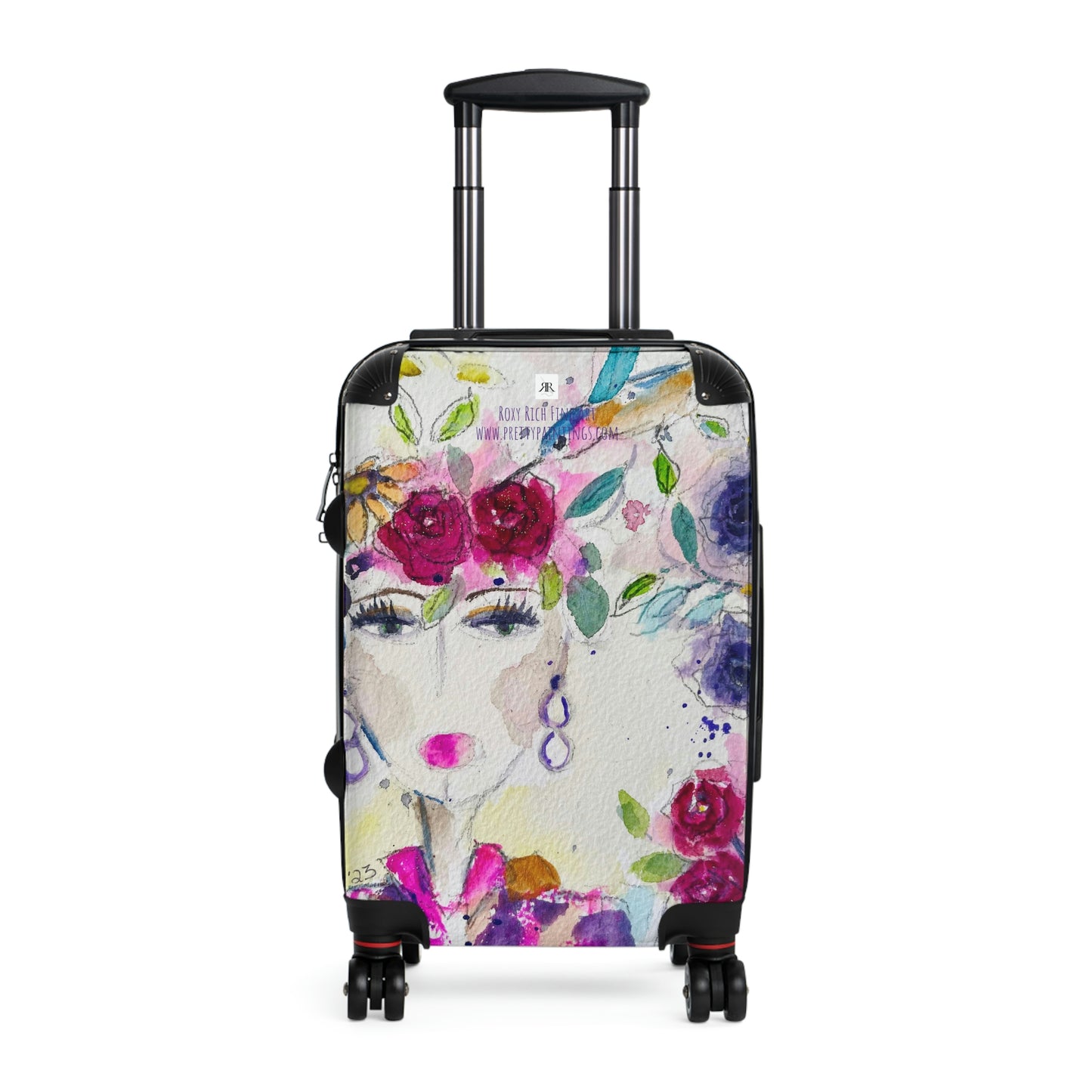 Houte Couture Hummingbird- Carry on Suitcase