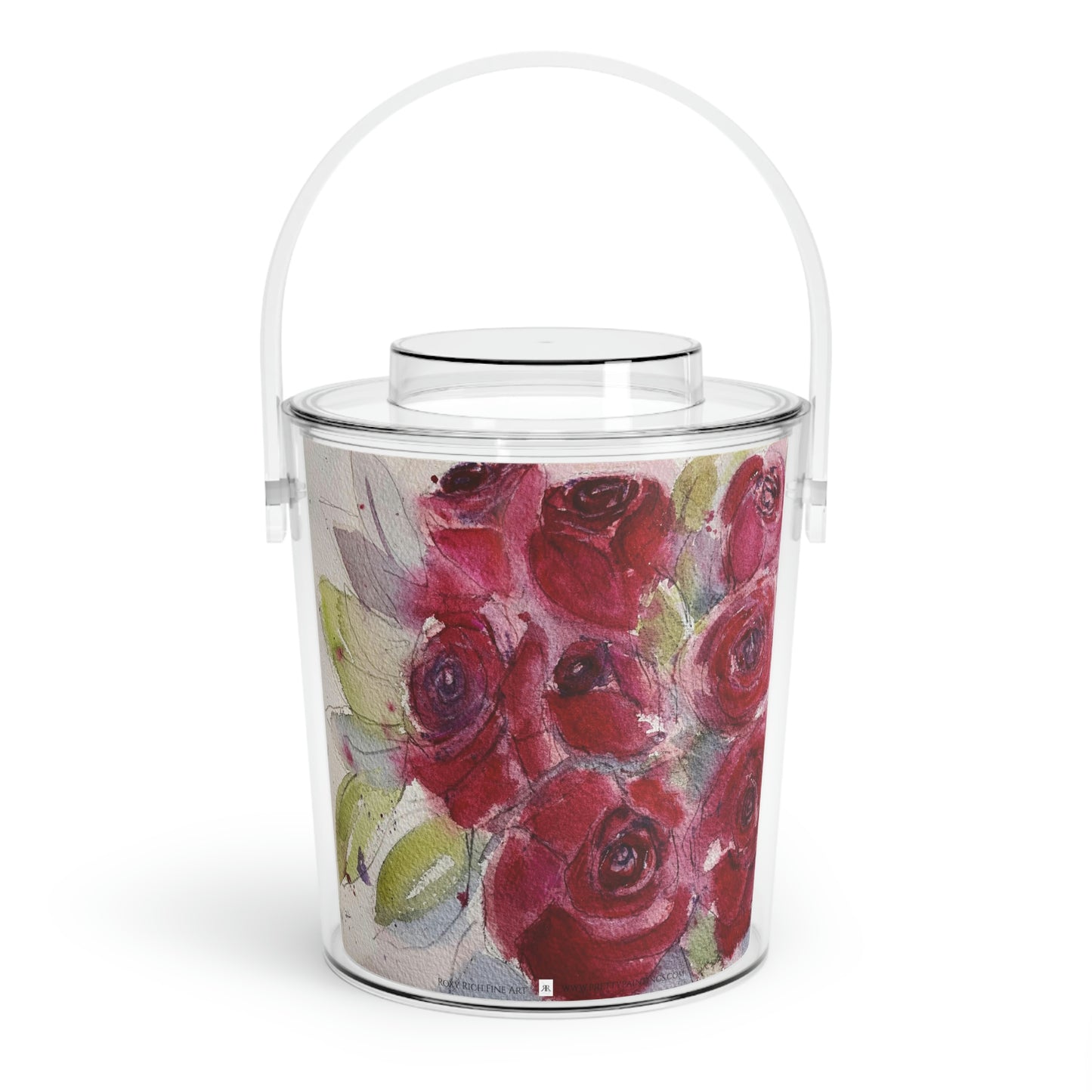 Red Roses Ice Bucket