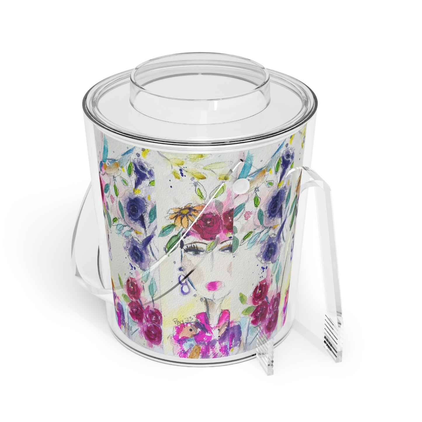 Haute Couture Hummingbird Ice Bucket